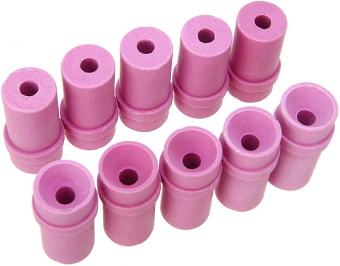 10 Pcs Ceramic Sandblaster Nozzle,Air Siphon Sand Blasting Gun Sandblasting Parts Ceramic Nozzle