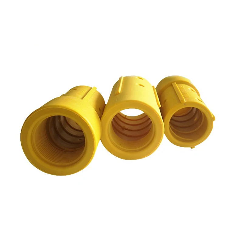 HOLDWIN Yellow Nylon sand blast hose coupling blasting Nozzle holder sandblast pot parts Pipe quick coupling quick connector