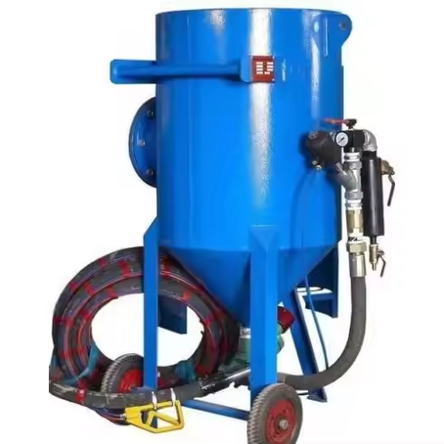 HOLDWIN 300 liter Portable Pressure Sandblasting Pot Machine